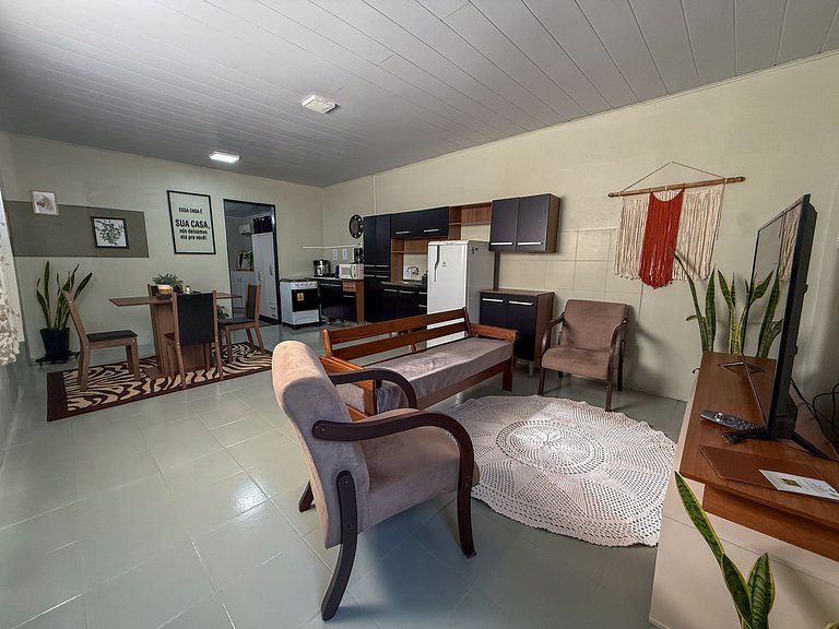 Casa acolhedora com as comodidades essenciais